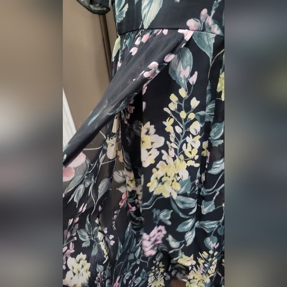 Enfocus studio floral maxi/ mini dress EUC size 6 - Picture 5 of 8
